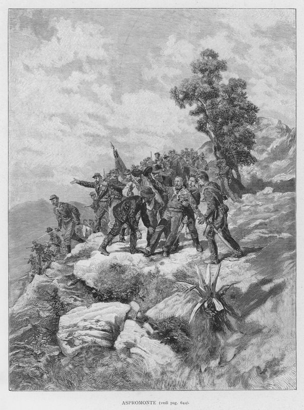 Aspromonte (kaiverrus) tekijältä Edouardo Matania