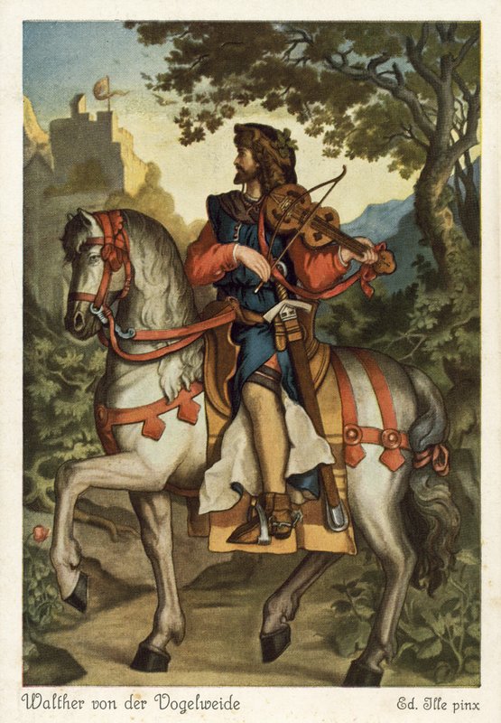 Walther von der Vogelweide tekijältä Eduard Ille