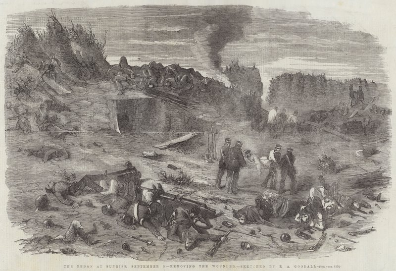 Redan at Sunrise, 9. syyskuuta, poistaa haavoittuneet tekijältä Edward Angelo Goodall