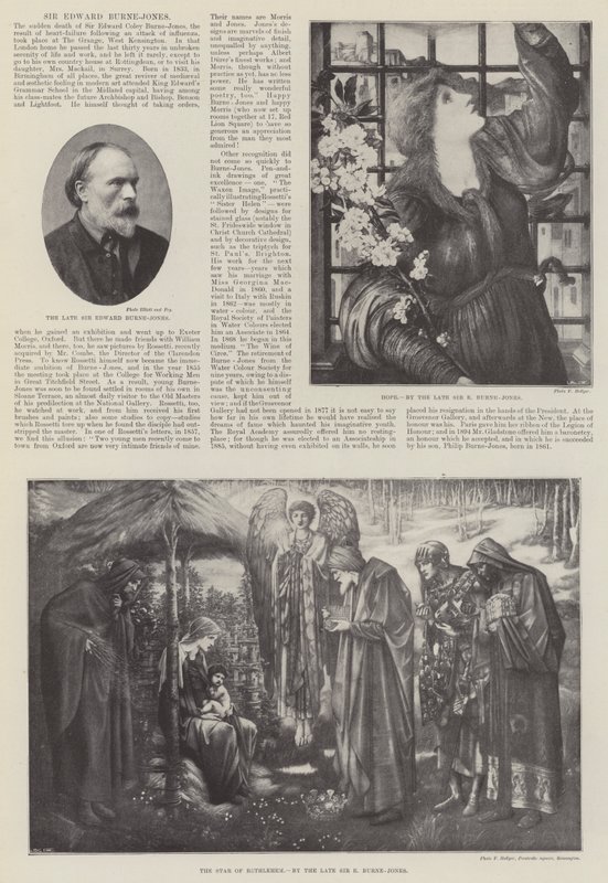 Sir Edward Burne-Jones tekijältä Edward Burne Jones