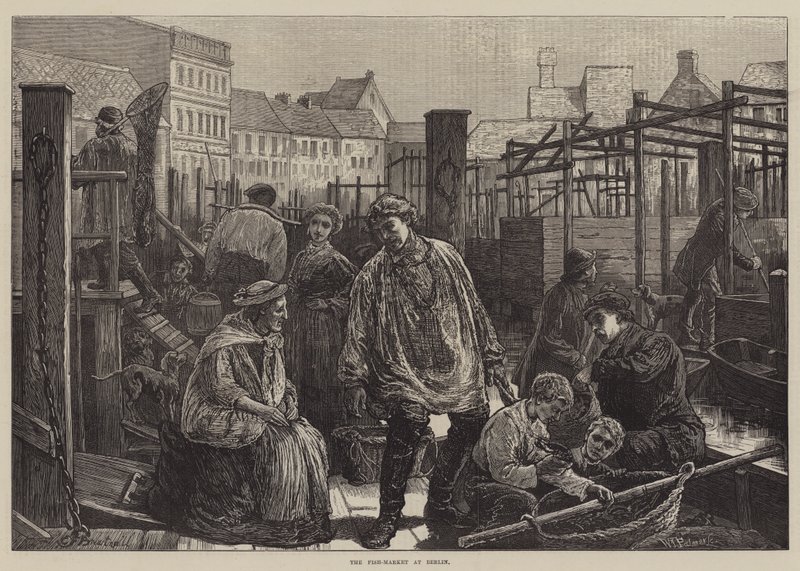 Berliinin kalamarkkinat tekijältä Edward Frederick Brewtnall