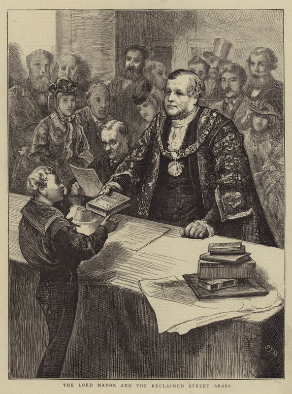 Lord Mayor ja Reclaimed Streetin arabit tekijältä Edward Frederick Brewtnall