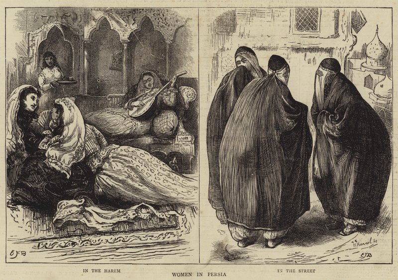 Naiset Persiassa tekijältä Edward Frederick Brewtnall