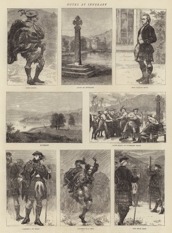 Muistiinpanot Inveraryssa tekijältä Edward John Gregory