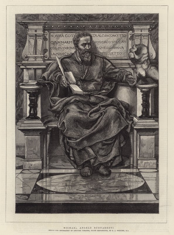 Michael Angelo Buonarroti tekijältä Edward John Poynter