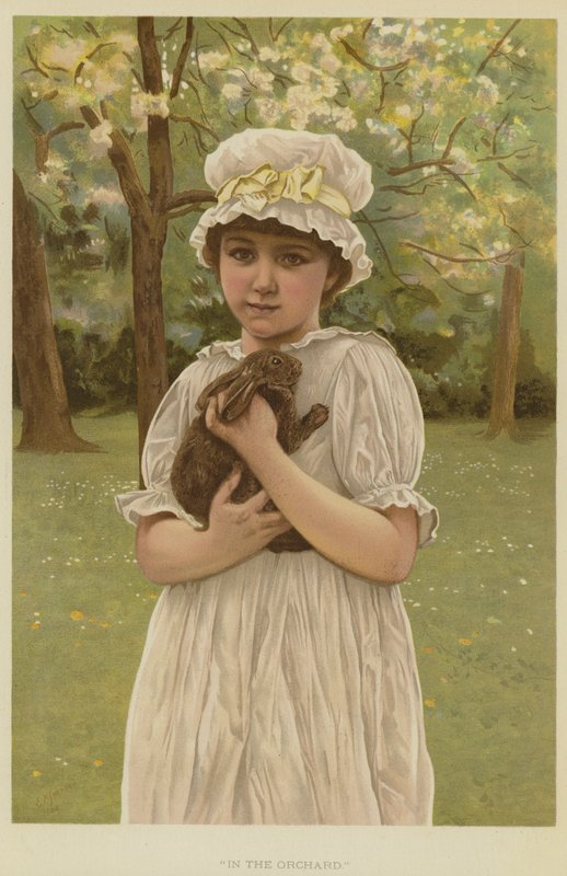 Orchard (chromolitho) tekijältä Edward Killingworth Johnson