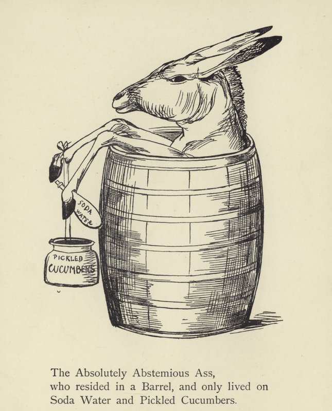 Absolutely Abstemious Ass tekijältä Edward Lear
