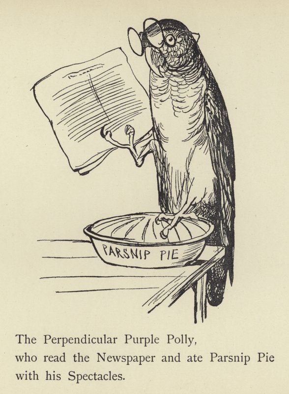 Perpendicular Purple Polly tekijältä Edward Lear