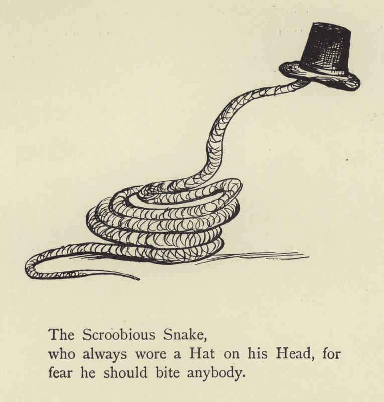 Scroobious Snake tekijältä Edward Lear