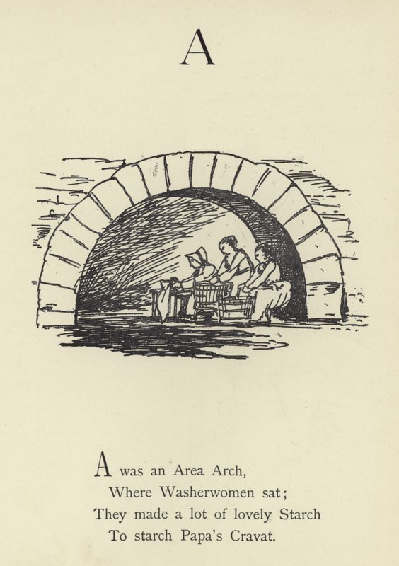 Kirjain A tekijältä Edward Lear
