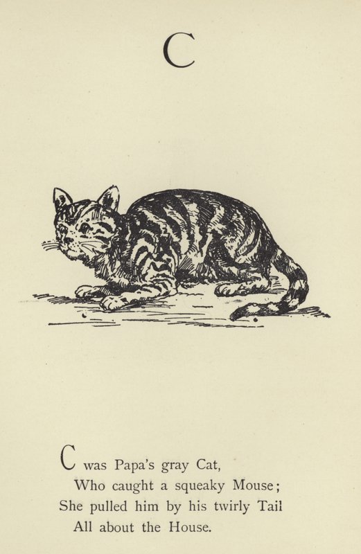 Kirjain C tekijältä Edward Lear