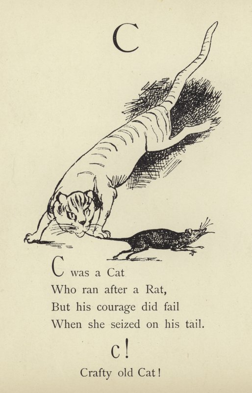 C-kirjain tekijältä Edward Lear