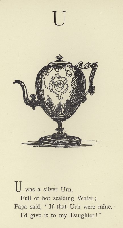 Kirjain U tekijältä Edward Lear