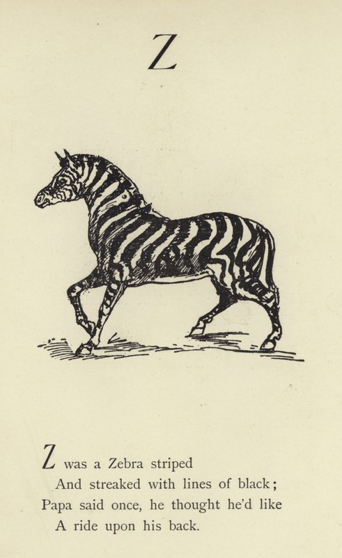 Kirjain Z tekijältä Edward Lear