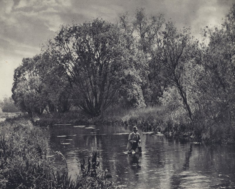 Koejoella (s/w-kuva) (s/w-kuva) tekijältä Edward Alfred Barton
