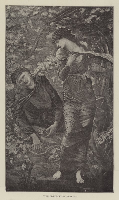 Herra Burne-Jones, ARA, uudessa galleriassa tekijältä Edward Burne Jones