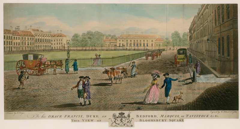 Bloomsbury Square, Lontoo tekijältä Edward Dayes