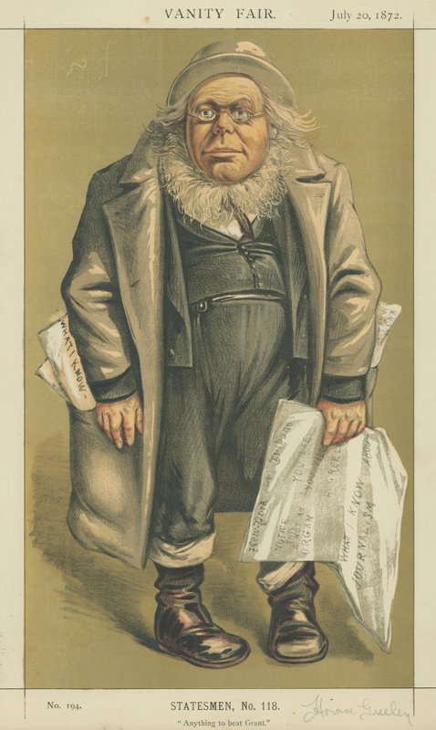 Herra Horace Greeley tekijältä Edward Frederick Brewtnall