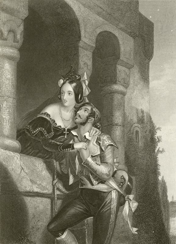 Hyvää yötä (kaiverrus) tekijältä Edward Henry (after) Corbould