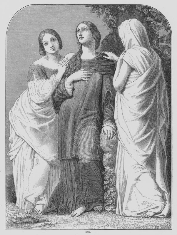 John Milton, Il Penseroso (kaiverrus) tekijältä Edward Henry (after) Wehnert