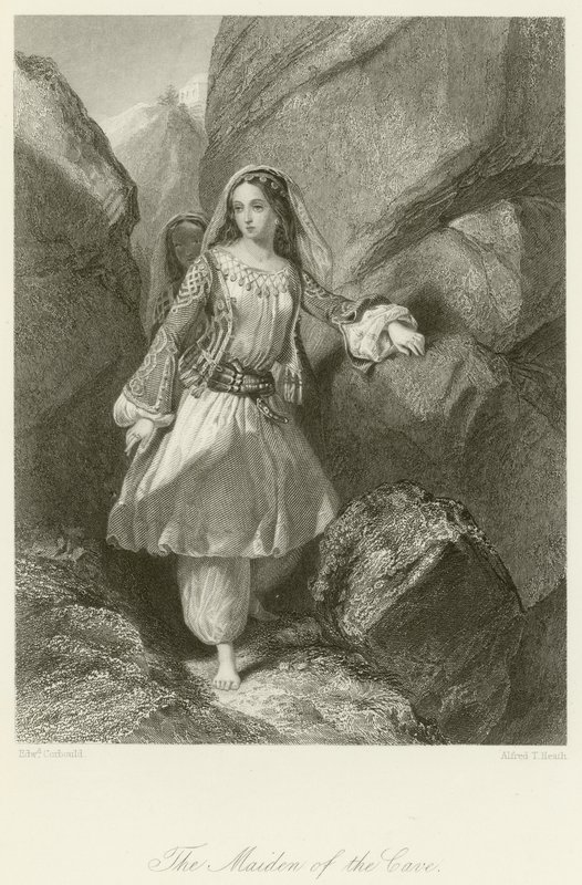Luolan neito tekijältä Edward Henry Corbould