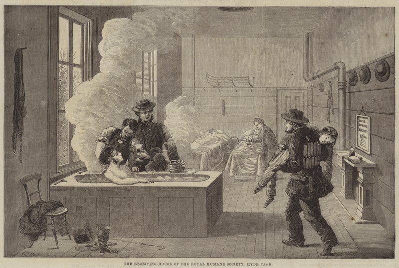 Royal Humane Societyn vastaanottotalo, Hyde Park tekijältä Edward Hull