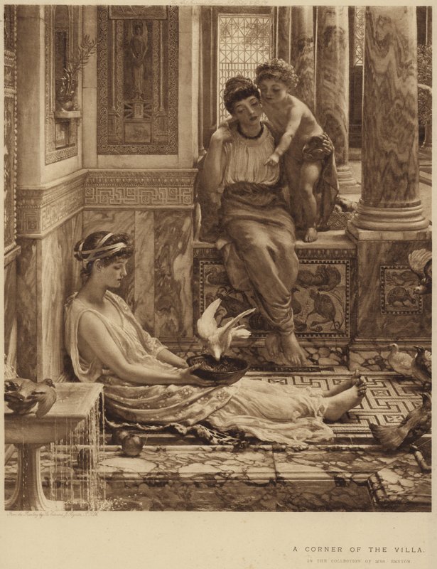 Huvilan kulma tekijältä Edward John Poynter