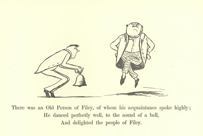 Oli eräs Fileyn vanha mies, josta hänen tuttavansa puhuivat hyvin paljon. tekijältä Edward Lear