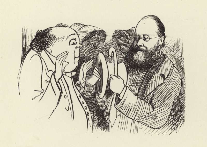 Otsikkosivun kuvitus artikkelille More Nonsense tekijältä Edward Lear
