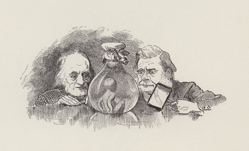 Kuvitus Charles Kingsleyn vesivauvoille (kaiverrus) tekijältä Edward Linley (after) Sambourne