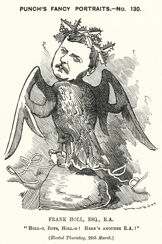 Punch sarjakuva: (kaiverrus) tekijältä Edward Linley (after) Sambourne