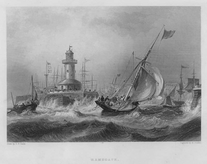 Ramsgate (kaiverrus) tekijältä Edward William (after) Cooke