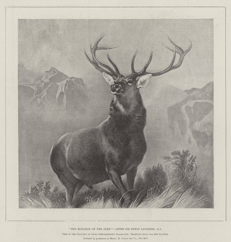 Glenin hallitsija tekijältä Edwin Landseer