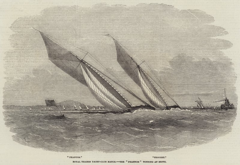 Royal Thames Yacht-Club Match, Phantom voitti Erithissä tekijältä Edwin Weedon