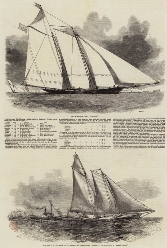 Royal Yacht Squadron Regatta tekijältä Edwin Weedon