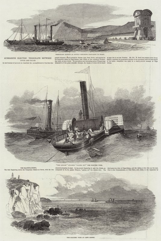 Sukellusvene Electric Telegraph Doverin ja Calais