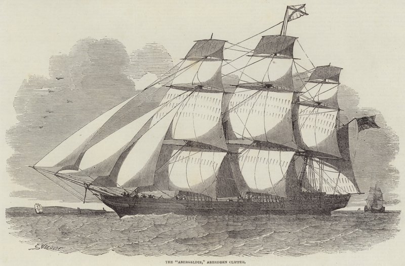 Abergeldie, Aberdeen Clipper tekijältä Edwin Weedon