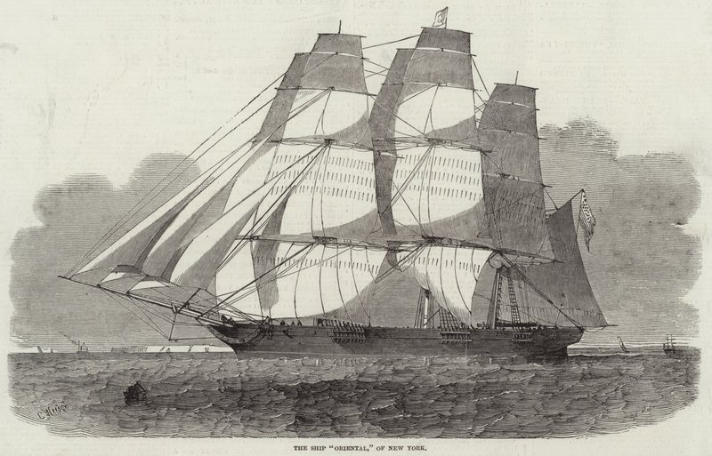 The Ship Oriental, New York tekijältä Edwin Weedon