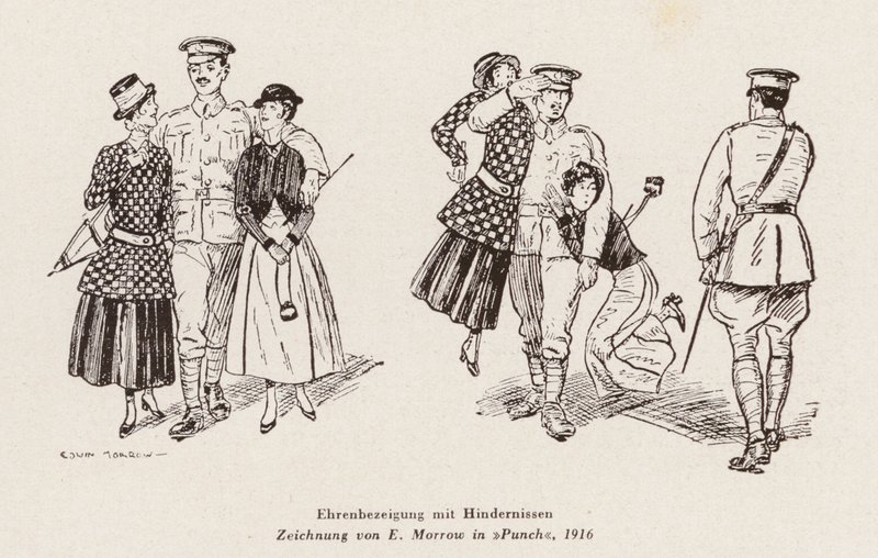 Tervehdys vaikeuksineen (litografia) tekijältä Edwin A. Morrow