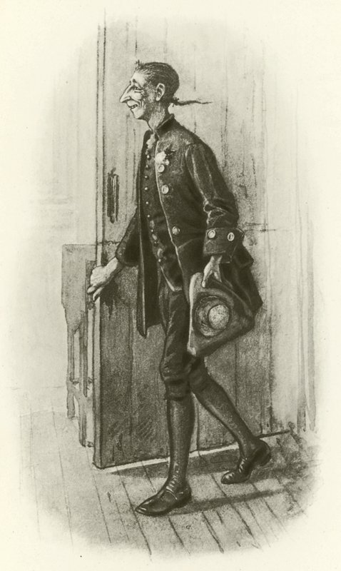 Ichabod Crane (syväpaino) tekijältä Edwin Austin Abbey