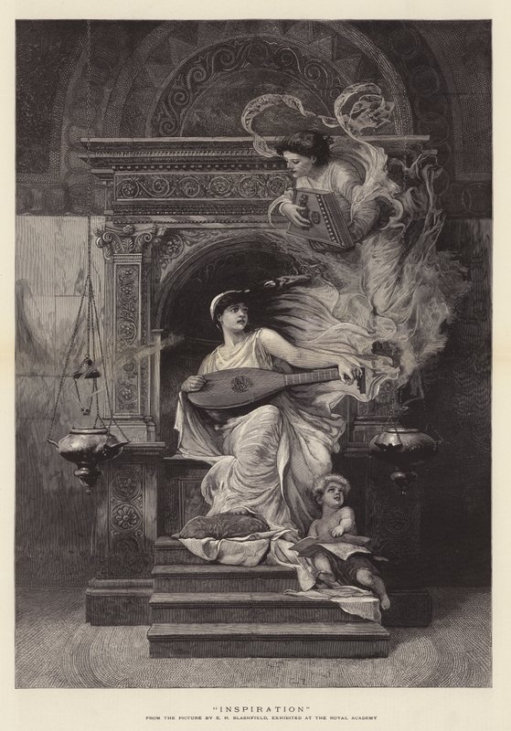 Inspiraatiota tekijältä Edwin Howland Blashfield