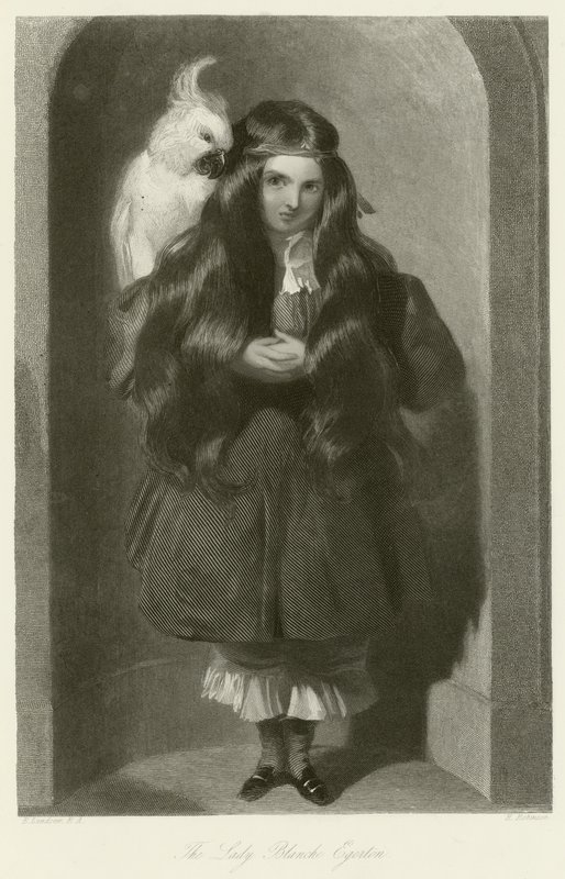 Lady Blanche Egerton tekijältä Edwin Landseer
