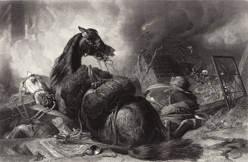 Sota tekijältä Edwin Landseer