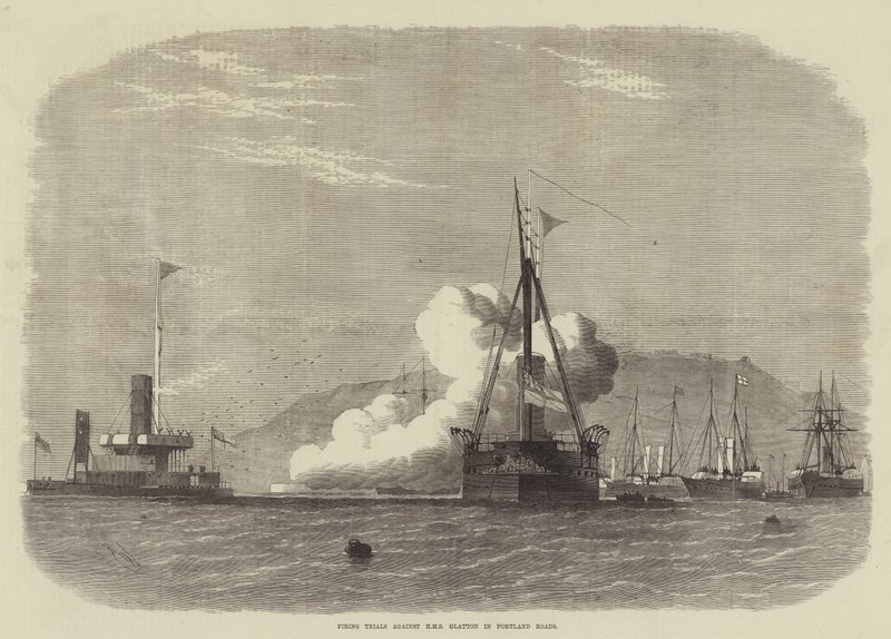 Tulioikeudenkäynnit HMS Glattonia vastaan Portland Roadsilla tekijältä Edwin Weedon