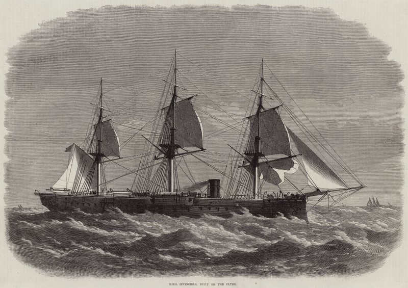 HMS Invincible, rakennettu Clydelle tekijältä Edwin Weedon
