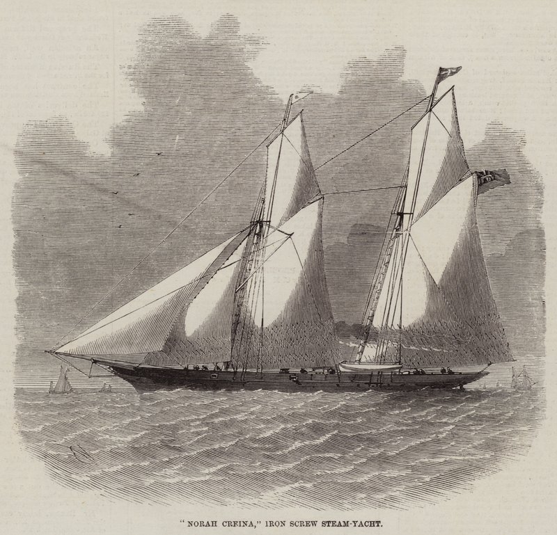 Norah Creina, Iron Screw Steam-Yacht tekijältä Edwin Weedon