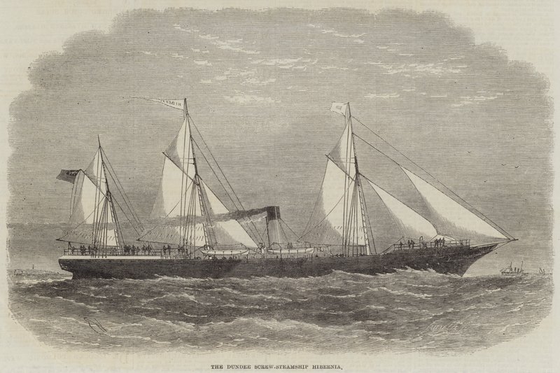 Dundee Screw-Steamship Hibernia tekijältä Edwin Weedon