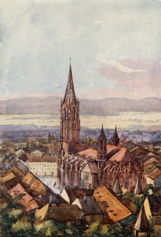 Rein: Freiburg-im-Breisgau (värilitro). tekijältä Effie Jardine