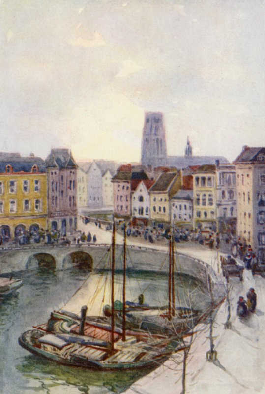 Rein: Rotterdam (värilitografia) tekijältä Effie Jardine