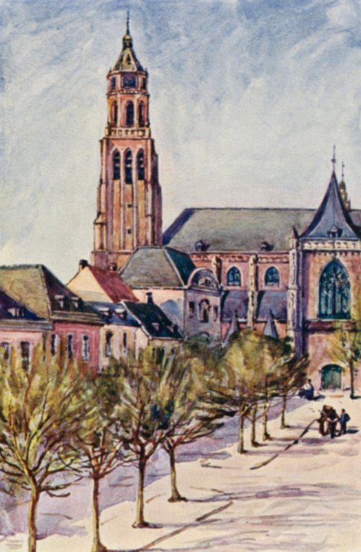 Rein: Kerk, Arnheim (värilitro). tekijältä Effie Jardine